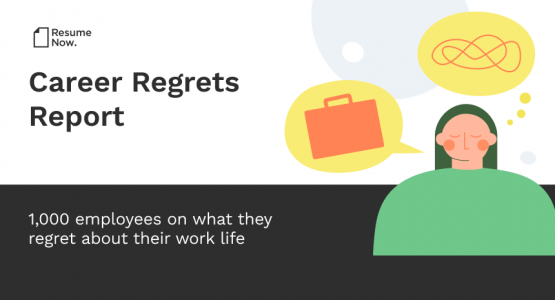 career regrets report infographic