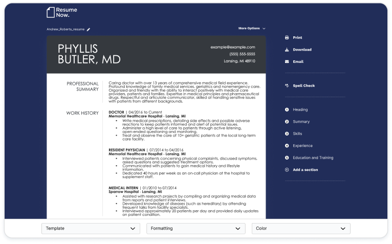 CV Finalize Default CV Finalize Default