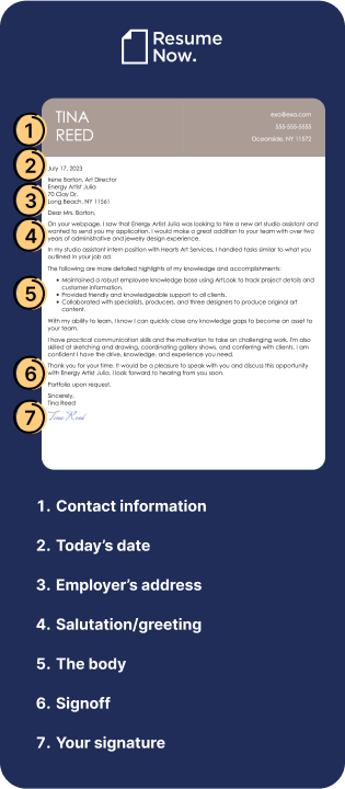 Cover letter formatting example m Cover letter formatting example m