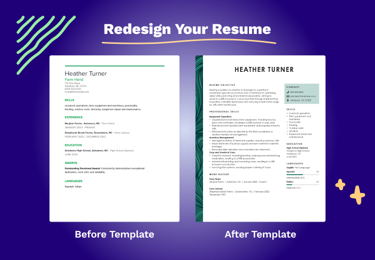 redesign your resume