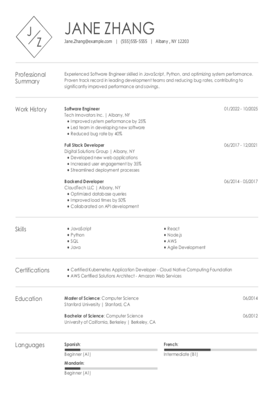 Professional Engineer Resume: Examples, Templates & Tips for 2025 Professional Engineer Resume: Examples, Templates & Tips for 2025