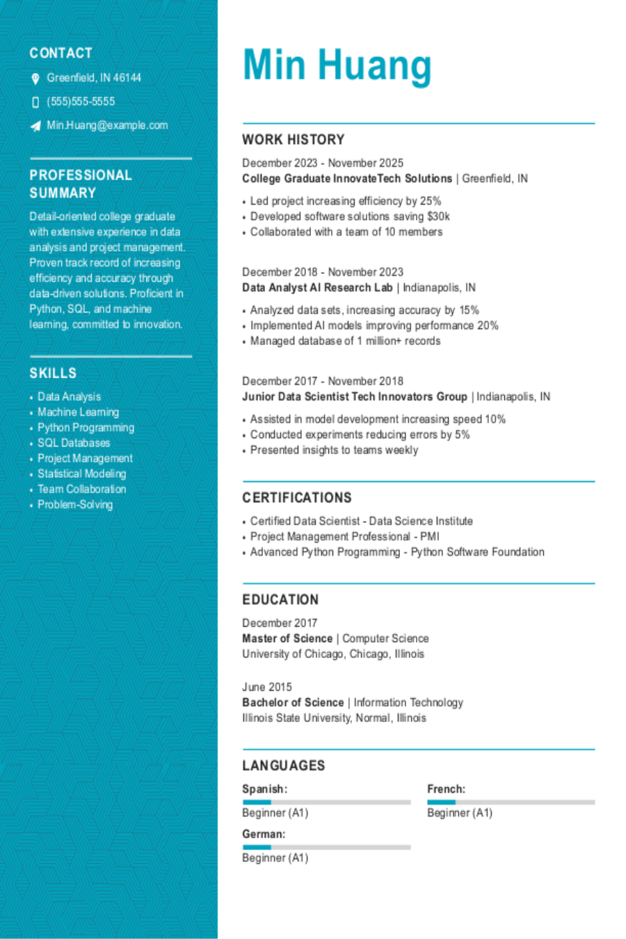 Graduate School Resume: Examples, Templates and Tips Graduate School Resume: Examples, Templates and Tips