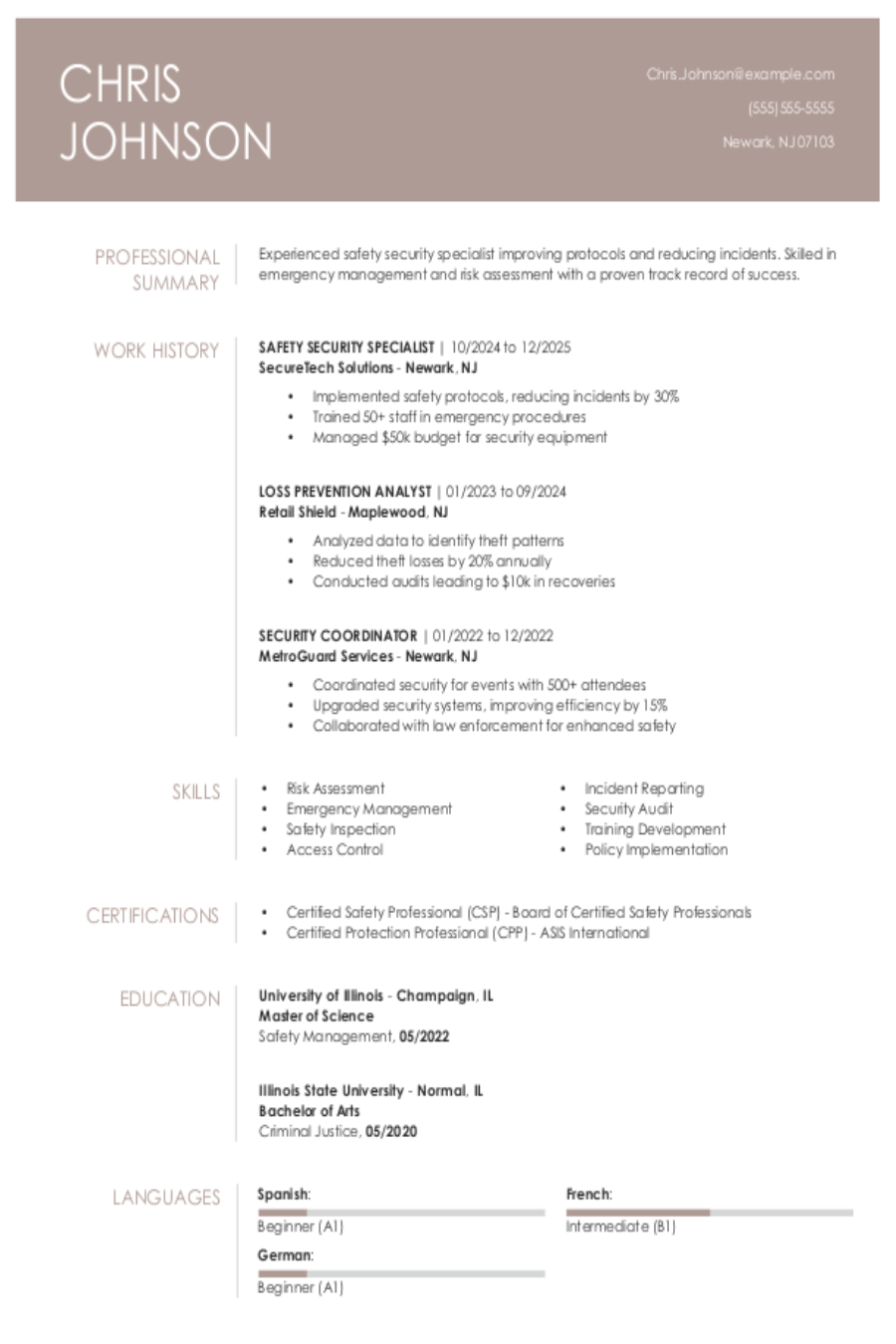 Your Guide to Getting a Job in the Safety and Security Industry Your Guide to Getting a Job in the Safety and Security Industry